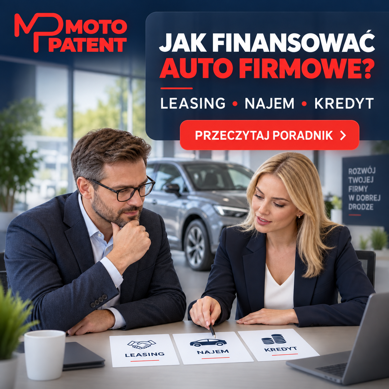 Finansowanie samochodu firmowego – leasing, najem długoterminowy czy kredyt